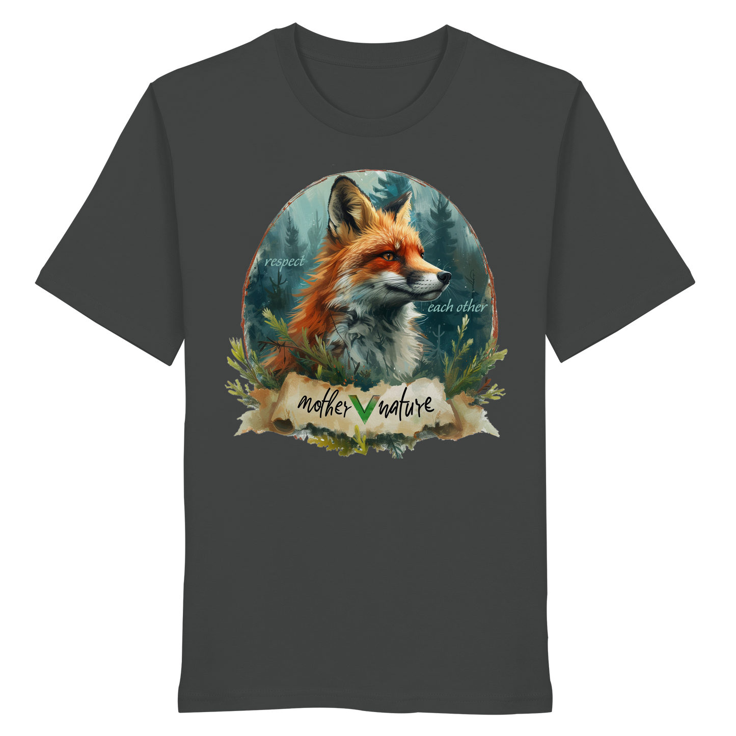 vegwear "respect each other" - unisex T-Shirt, vegan, bio