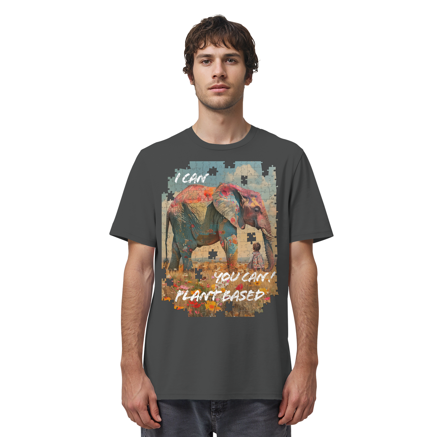 vegwear "I can you can"- unisex T-Shirt, bio, vegan