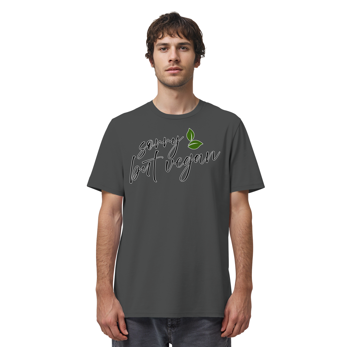 vegwear "sorry but vegan" - unisex T-shirt, organic, vegan, sustainable