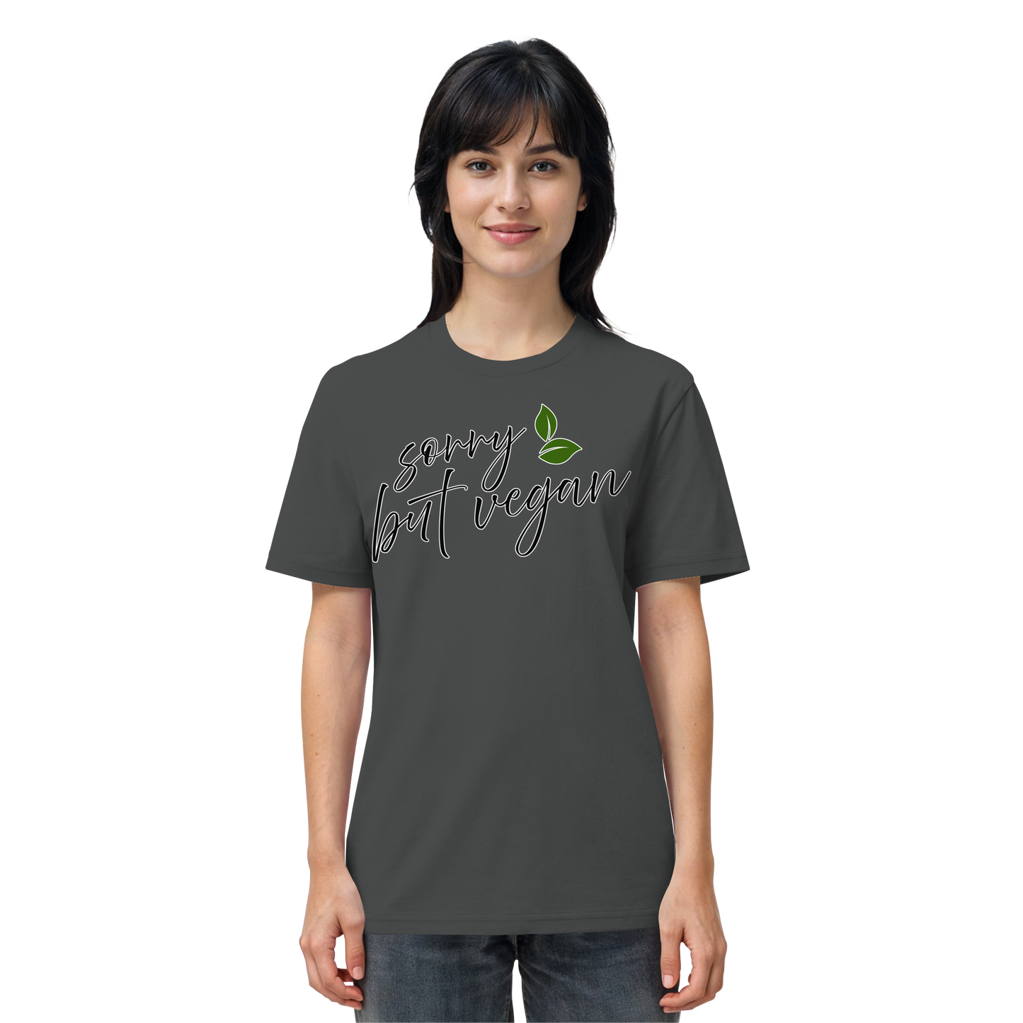vegwear "sorry but vegan" - unisex T-shirt, organic, vegan, sustainable
