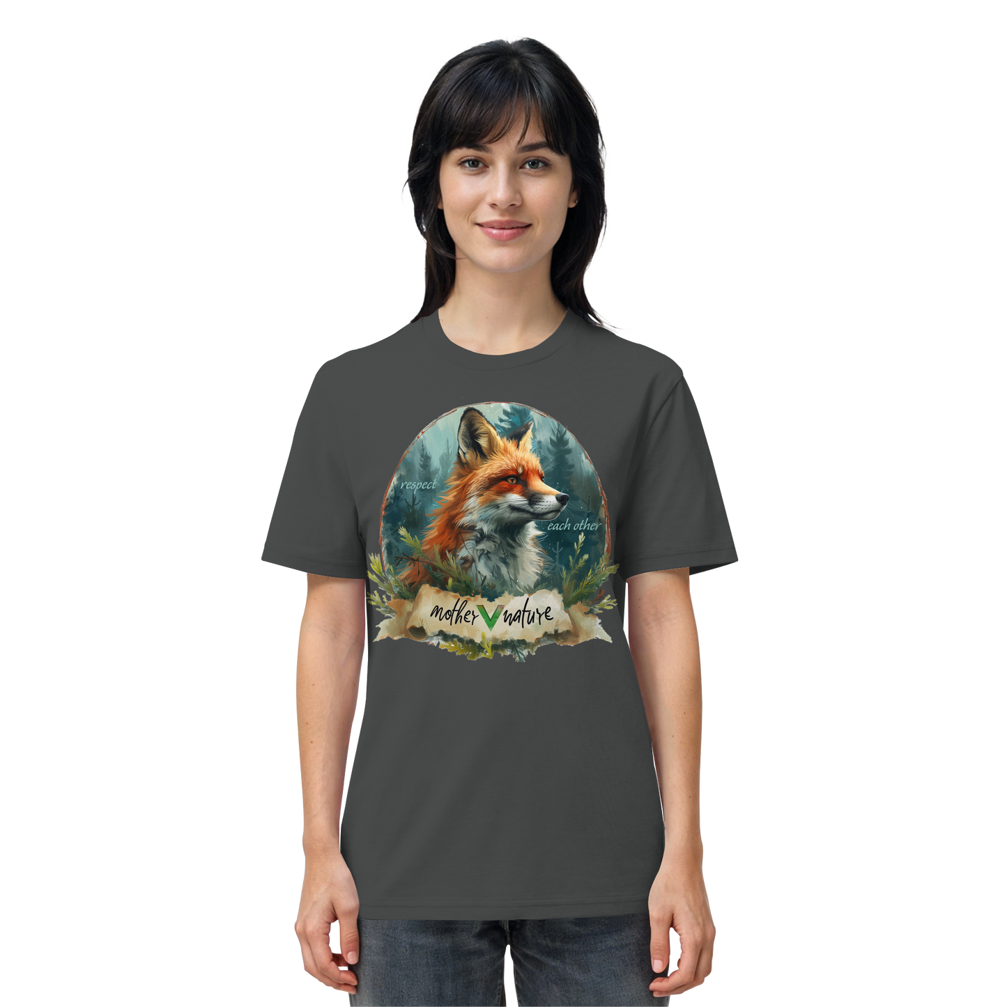 vegwear "respect each other" - unisex T-Shirt, vegan, bio