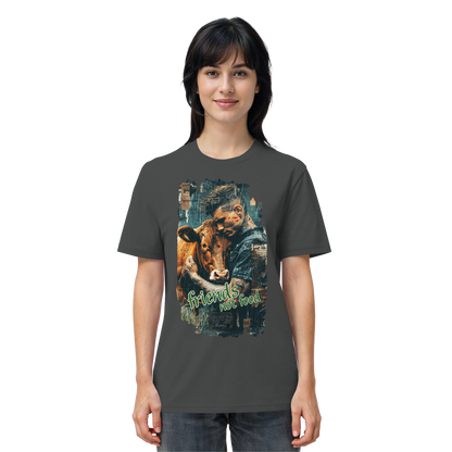 vegwear "friends not food" - unisex T-Shirt, vegan, fair, cool