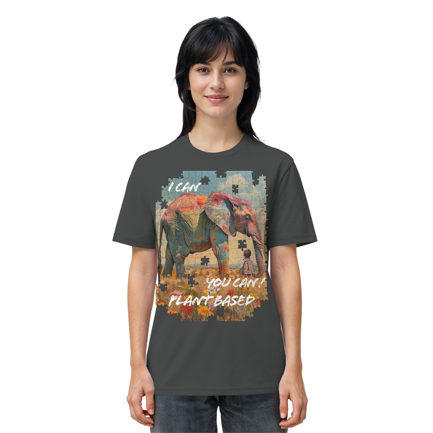 vegwear "I can you can"- unisex T-Shirt, bio, vegan