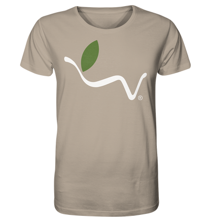 Motiv "vegwear Logo weiß" - unisex Bio T-Shirt