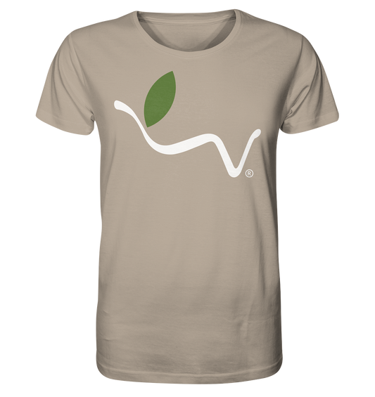 Motiv "vegwear Logo weiß" - unisex Bio T-Shirt