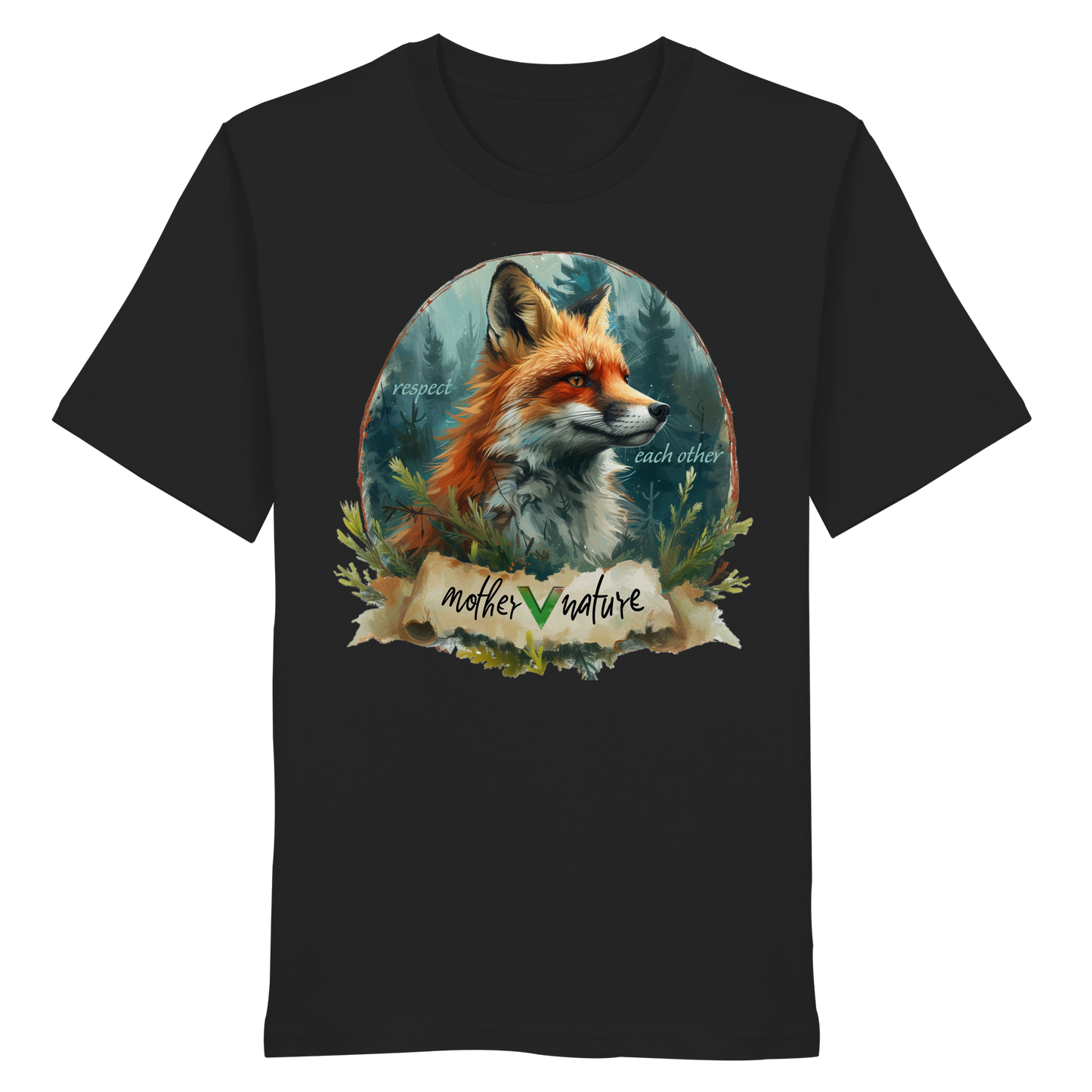 vegwear "respect each other" - unisex T-Shirt, vegan, bio