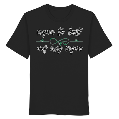 vegwear "vegan to last" - unisex Bio T-Shirt, vegan