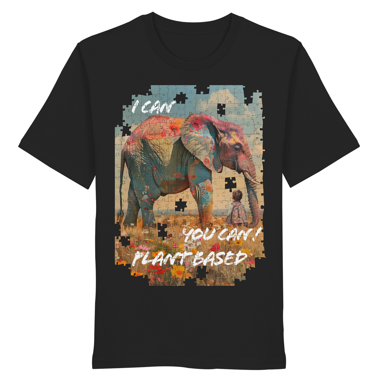 vegwear "I can you can"- unisex T-Shirt, bio, vegan