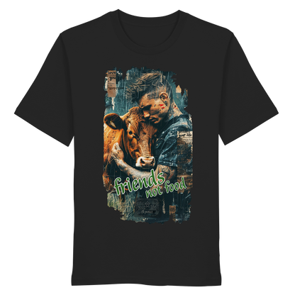 vegwear "friends not food" - unisex T-Shirt, vegan, fair, cool