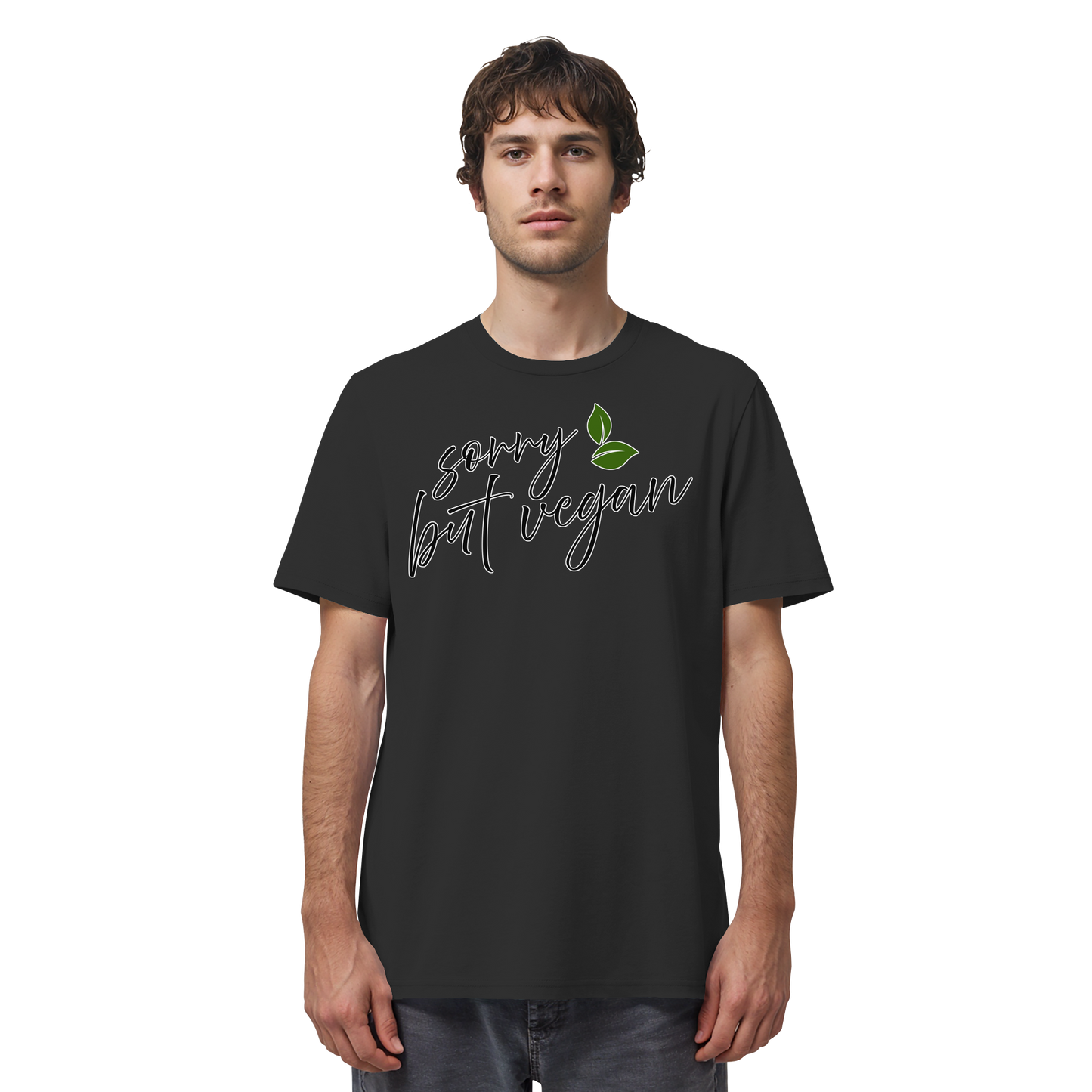 vegwear "sorry but vegan" - unisex T-shirt, organic, vegan, sustainable
