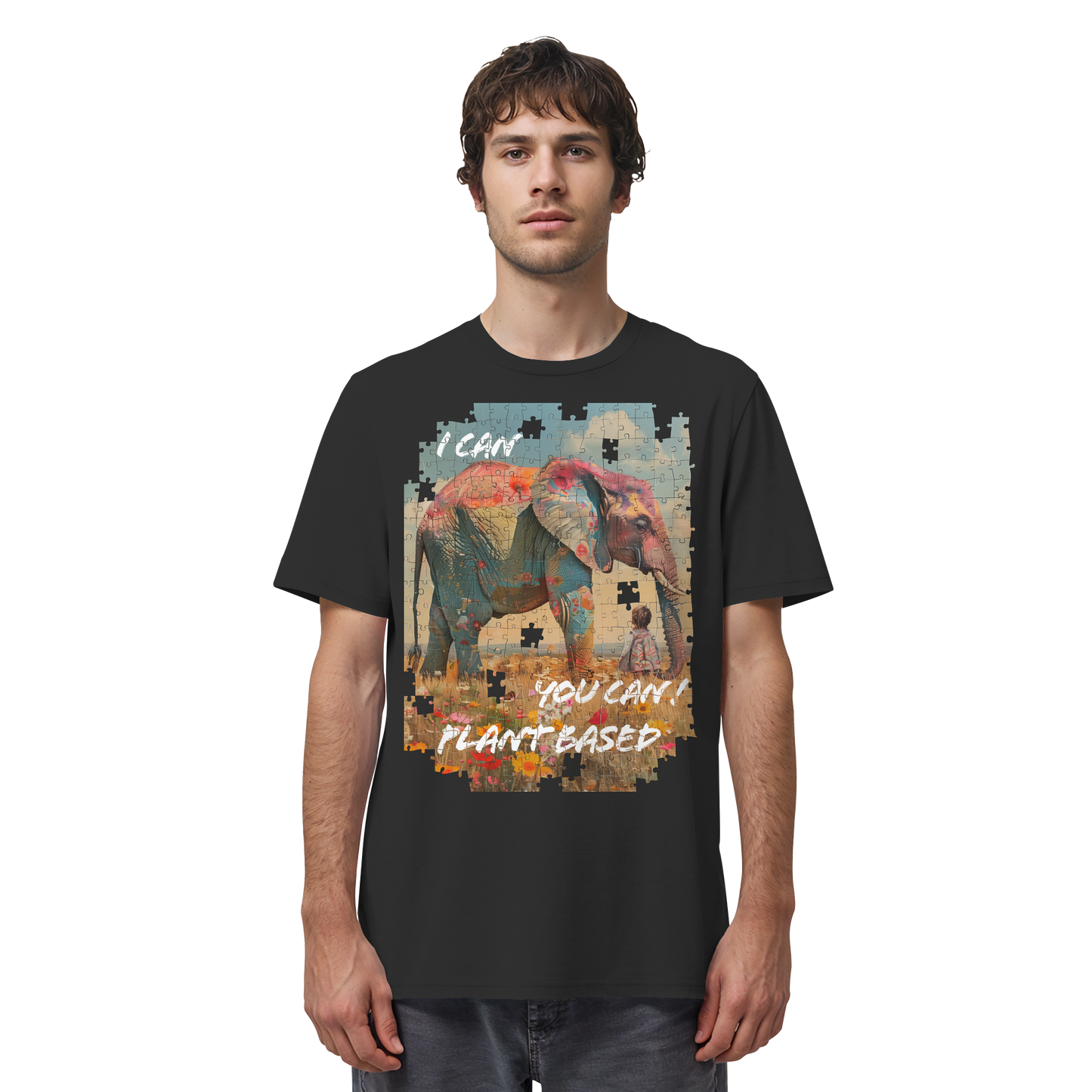vegwear "I can you can"- unisex T-Shirt, bio, vegan