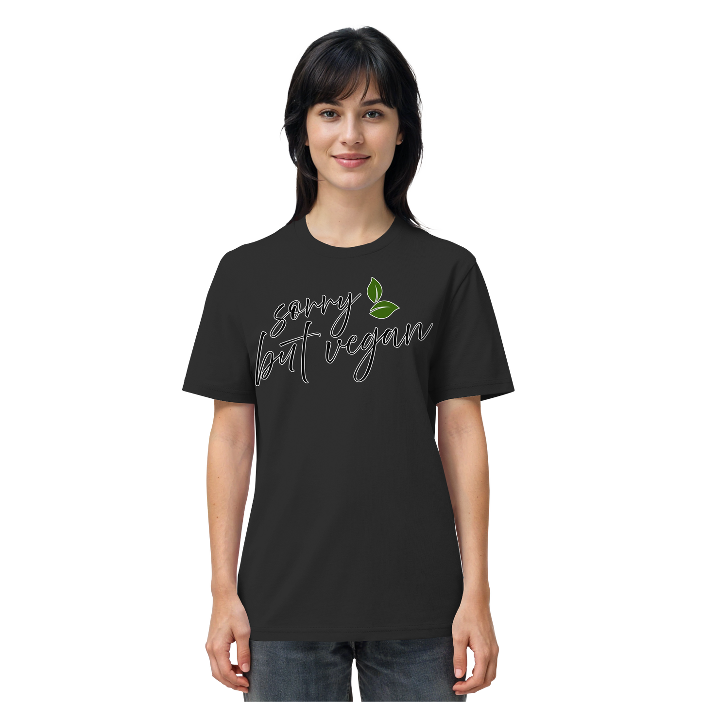 vegwear "sorry but vegan" - unisex T-shirt, organic, vegan, sustainable