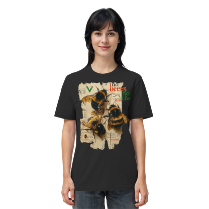 vegwear "no bees, no life" - unisex Bio T-Shirt, vegan fair