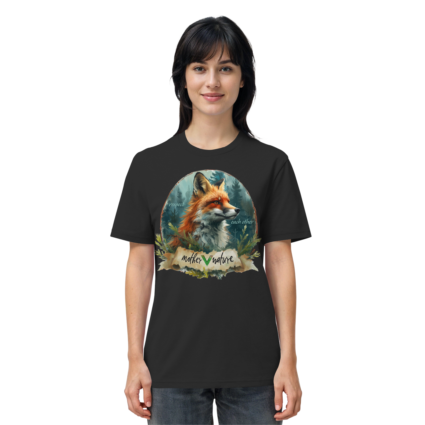 vegwear "respect each other" - unisex T-Shirt, vegan, bio