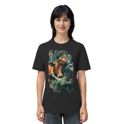 vegwear "friends not food" - unisex T-Shirt, vegan, fair, cool