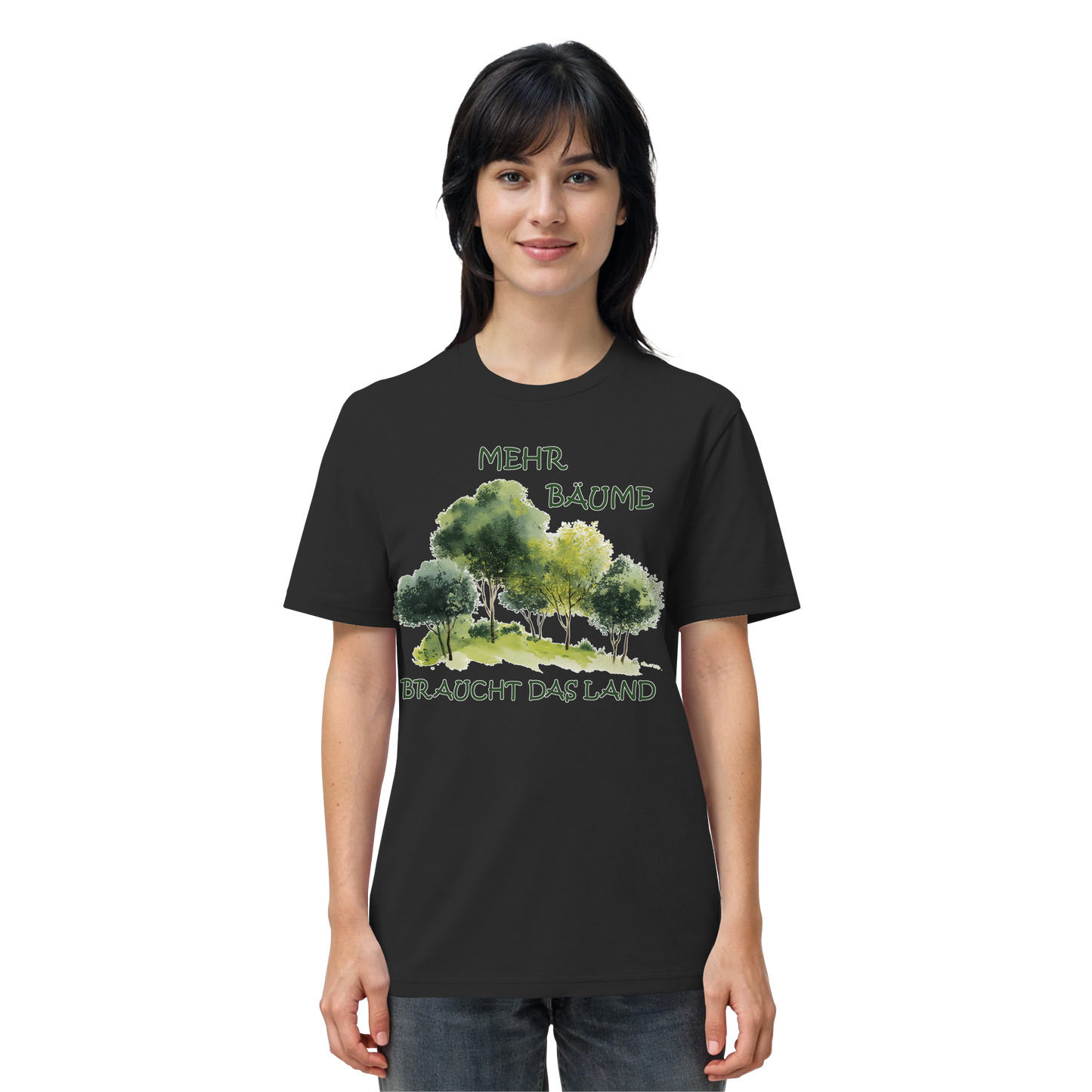 vegwear "mehr Bäume braucht das Land" - unisex Bio T-Shirt, vegan, fair, nachhaltig
