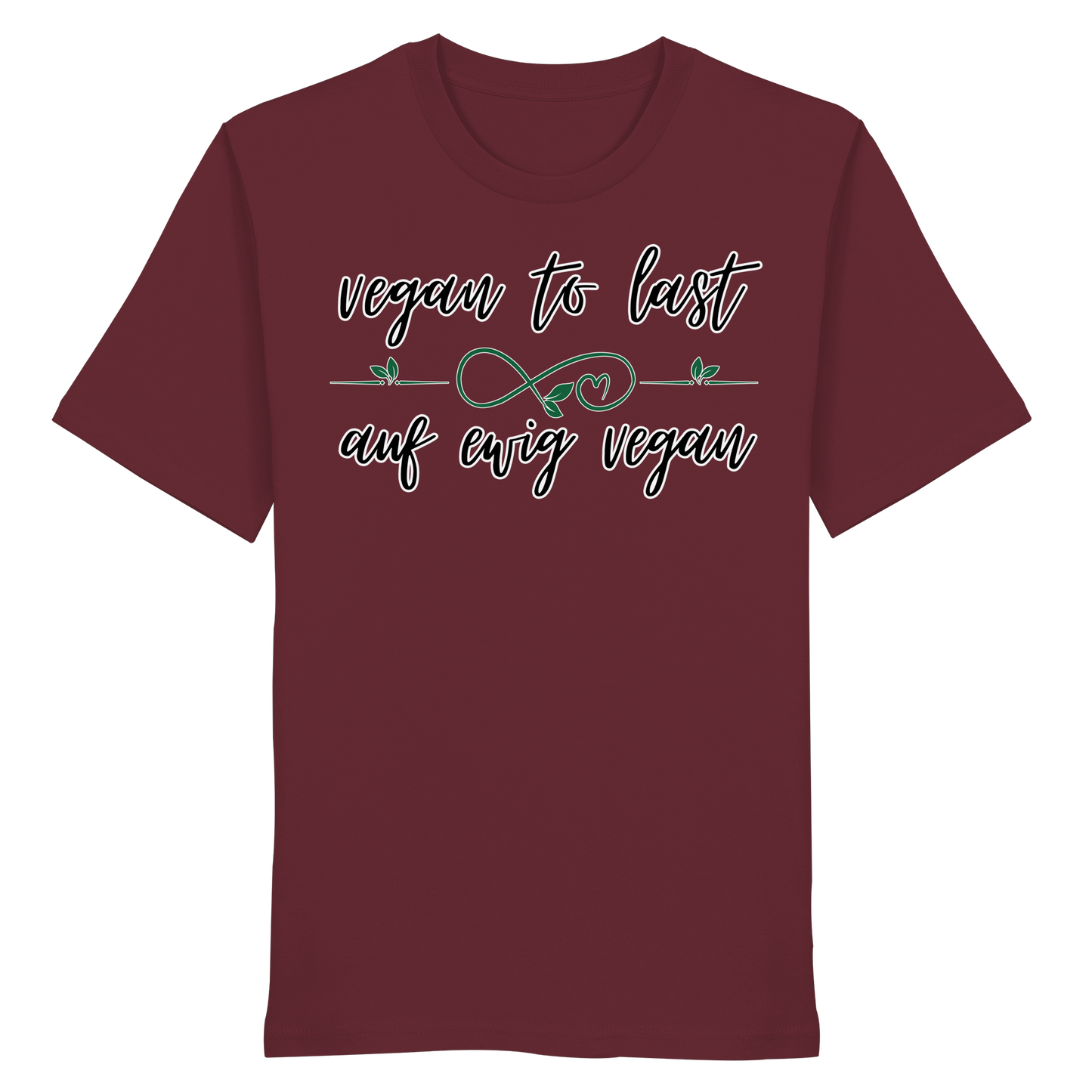 vegwear "vegan to last" - unisex Bio T-Shirt, vegan