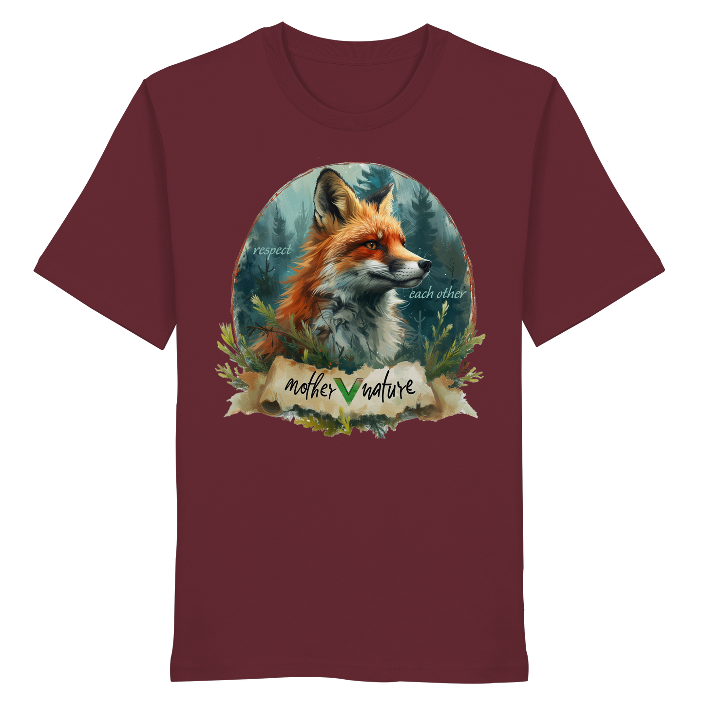 vegwear "respect each other" - unisex T-Shirt, vegan, bio