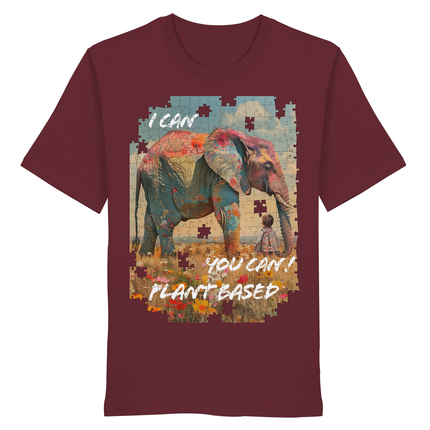 vegwear "I can you can"- unisex T-Shirt, bio, vegan