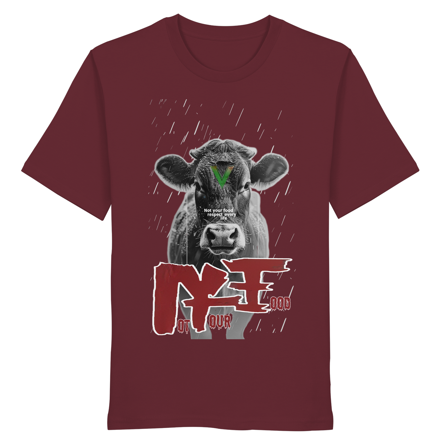 vegwear "not your food" - unisex Bio T-Shirt