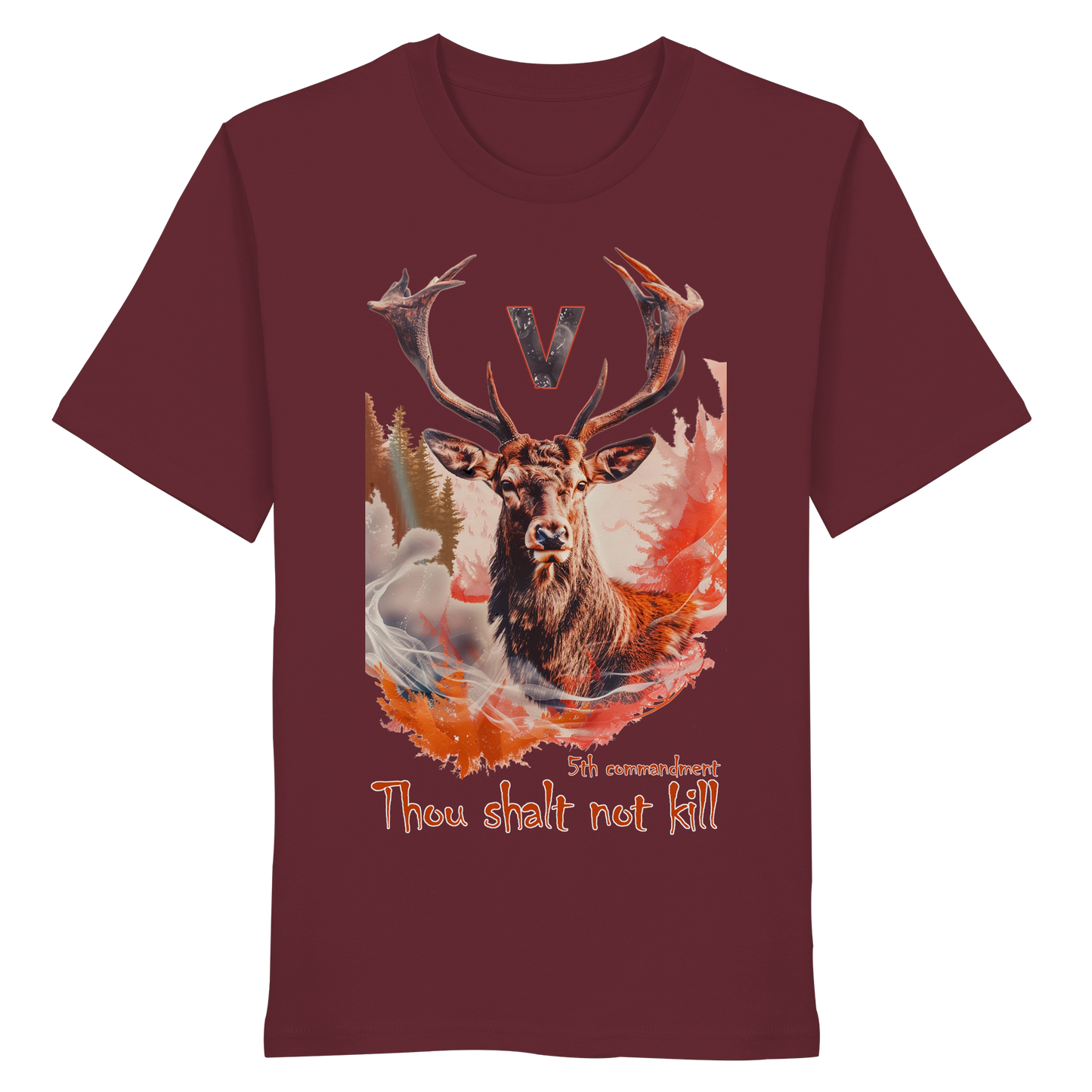 vegwear "thou shalt not kill" - unisex Bio T-Shirt