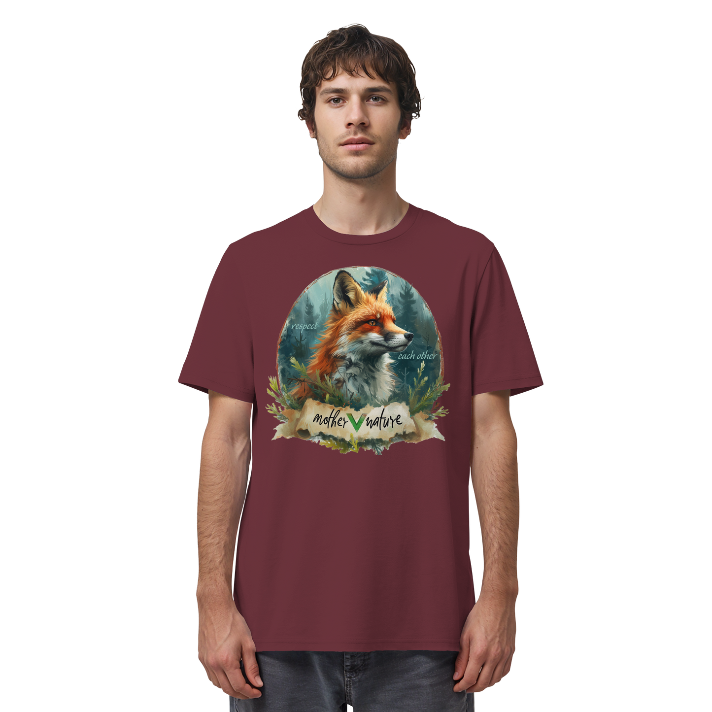 vegwear "respect each other" - unisex T-Shirt, vegan, bio