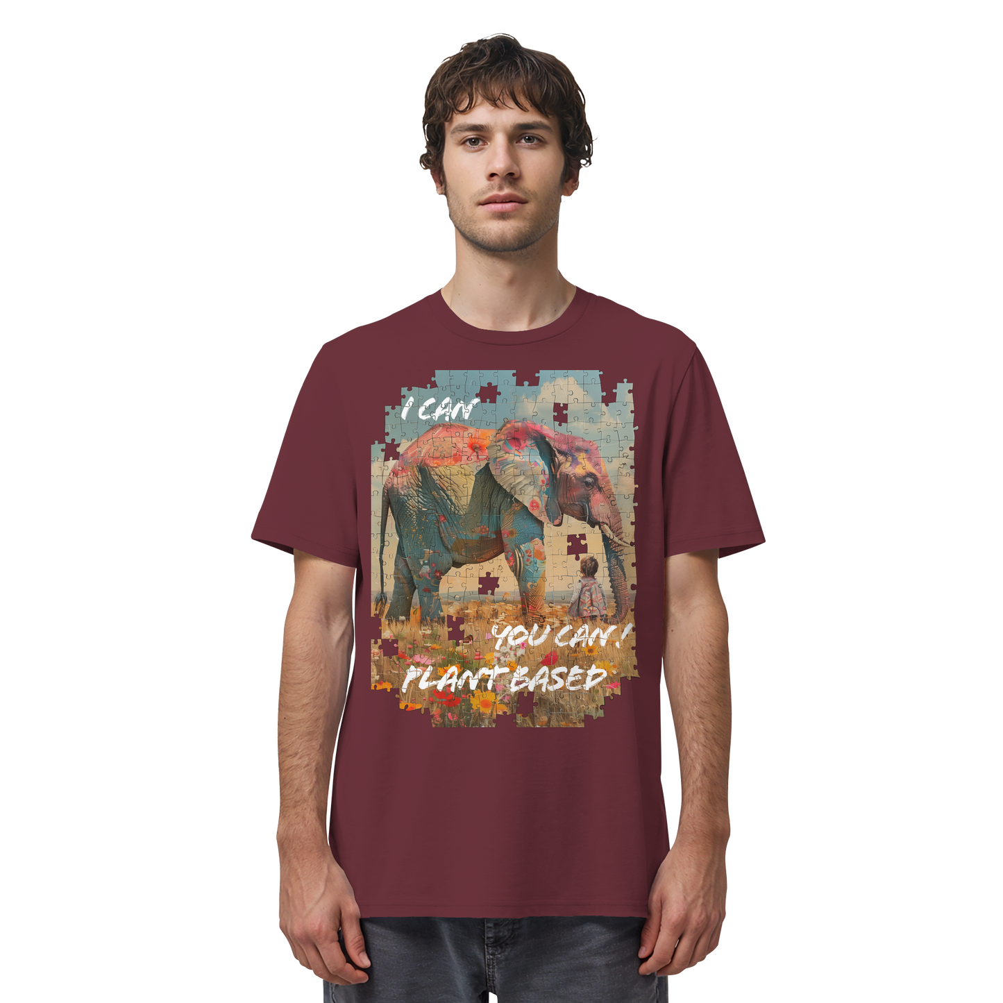 vegwear "I can you can"- unisex T-Shirt, bio, vegan