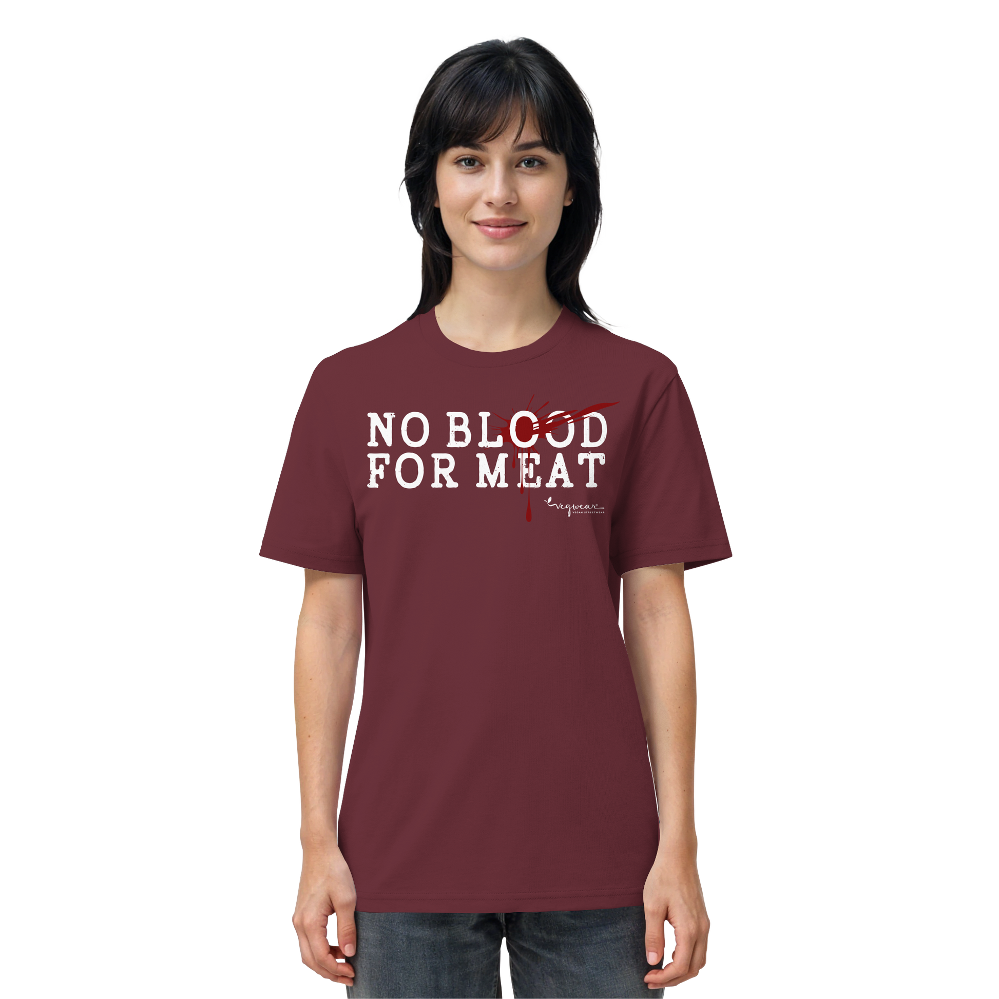 'no blood for meat' T-Shirt - Unisex Bio-T-Shirt | vegwear