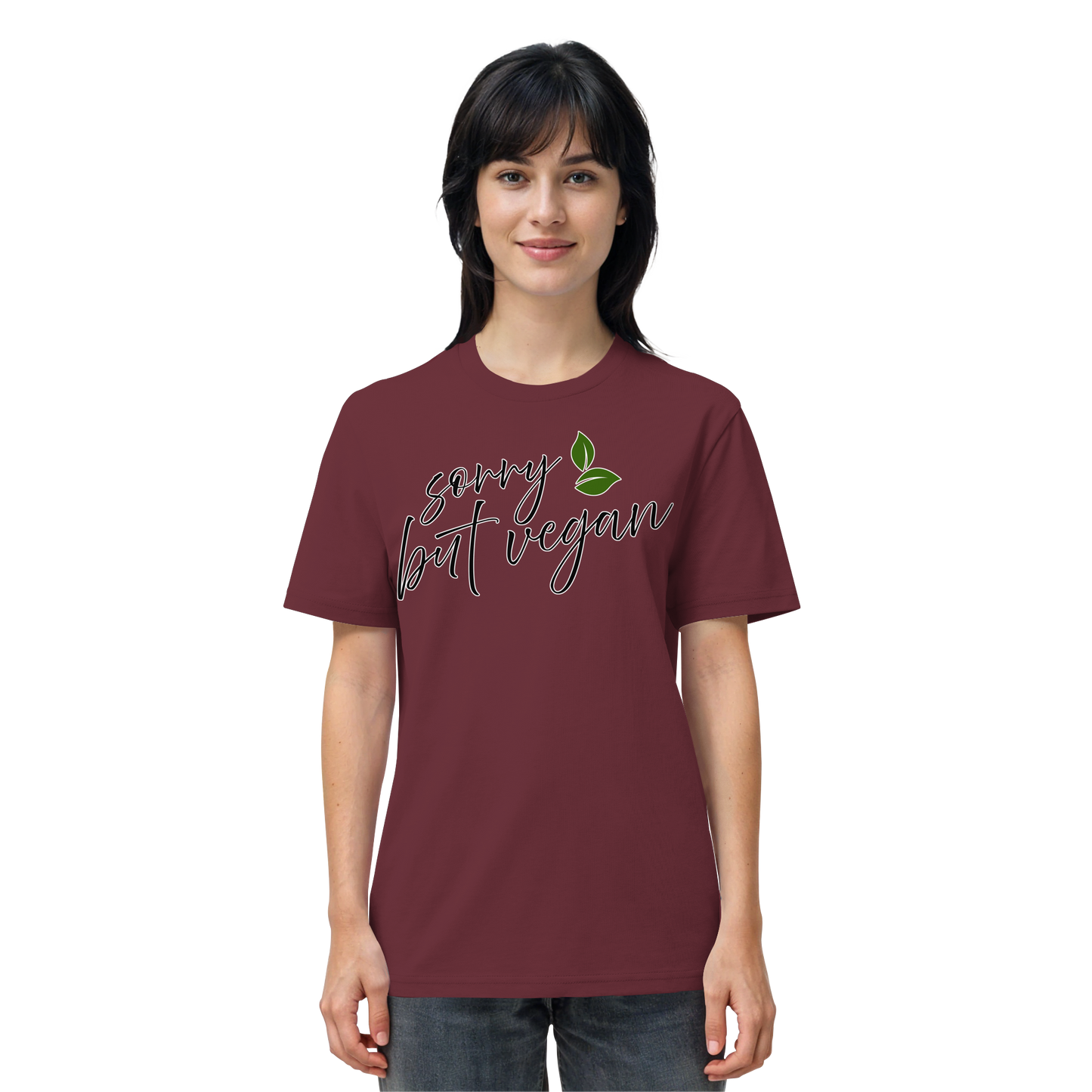 vegwear "sorry but vegan" - unisex T-shirt, organic, vegan, sustainable
