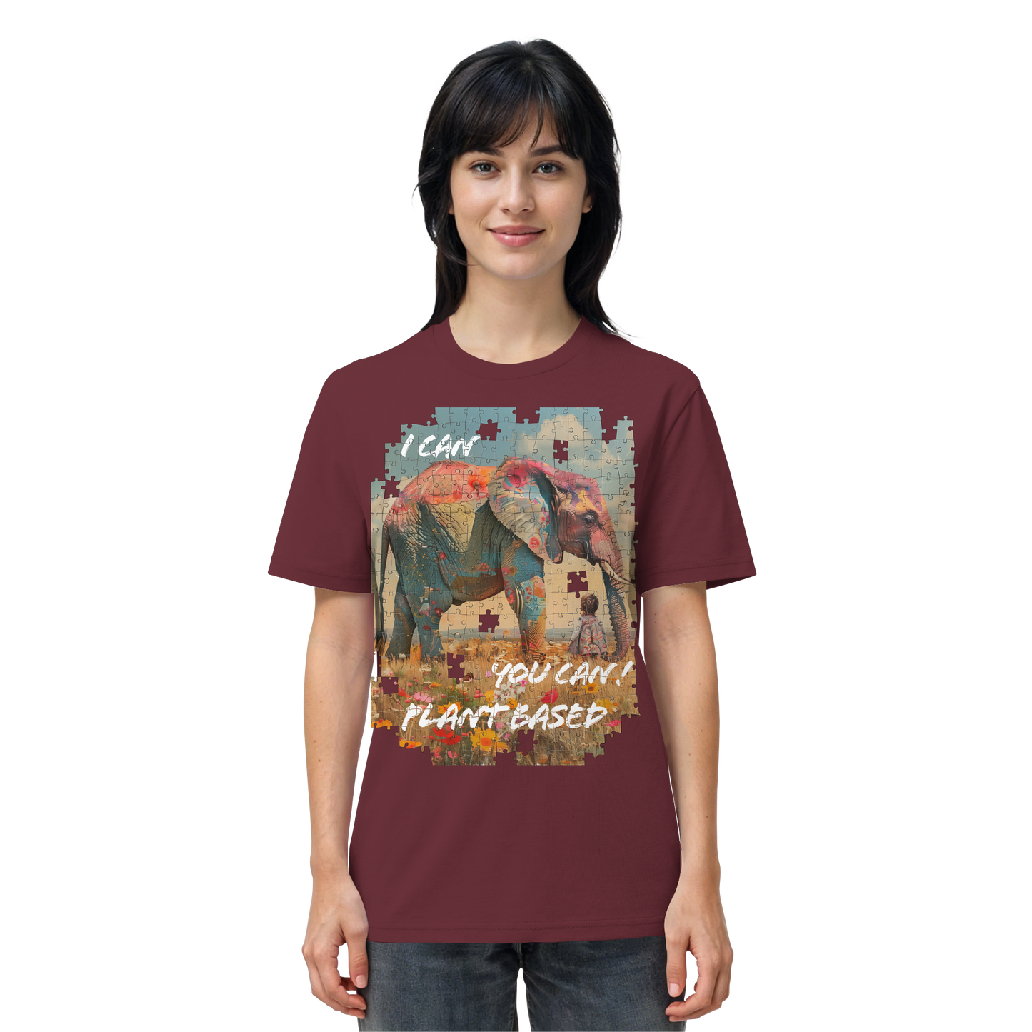 vegwear "I can you can"- unisex T-Shirt, bio, vegan