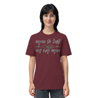 vegwear "vegan to last" - unisex Bio T-Shirt, vegan