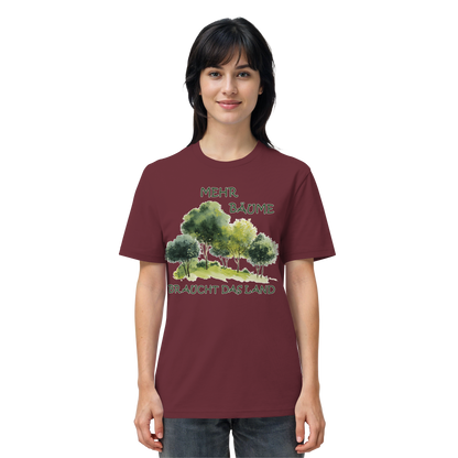 vegwear "mehr Bäume braucht das Land" - unisex Bio T-Shirt, vegan, fair, nachhaltig