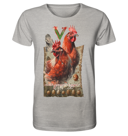 Motif "not your eggs" - unisex organic T-shirt