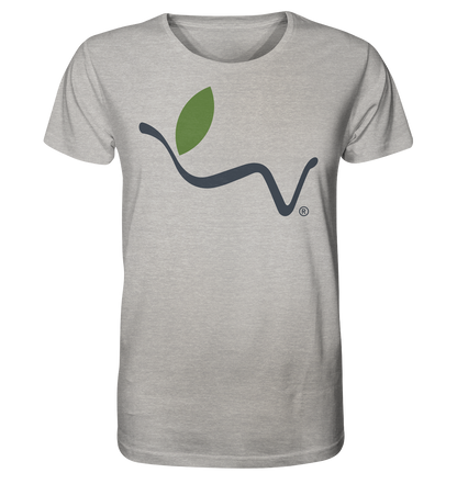 Motiv "vegwear Logo grau" - unisex Bio T-Shirt