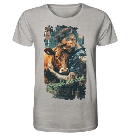 Motiv "friends not food" - unisex Bio T-Shirt