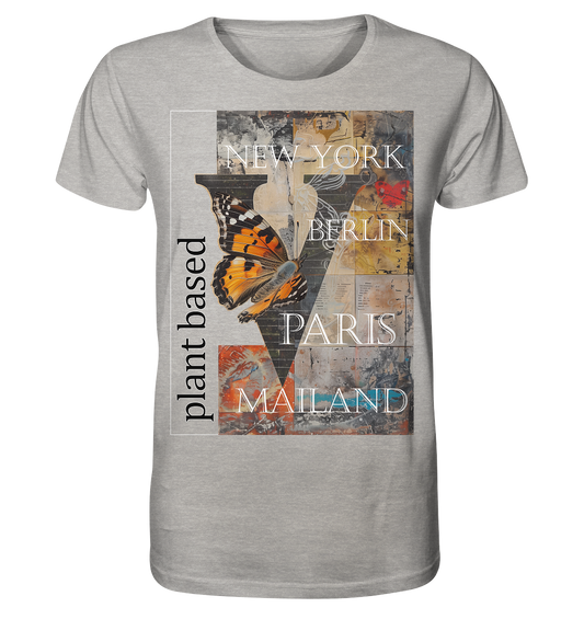 Motiv "plant based cities" - unisex Bio T-Shirt