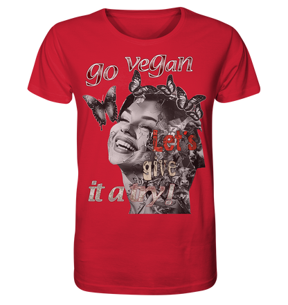 Motiv "Let's give it a try" - unisex Bio T-Shirt