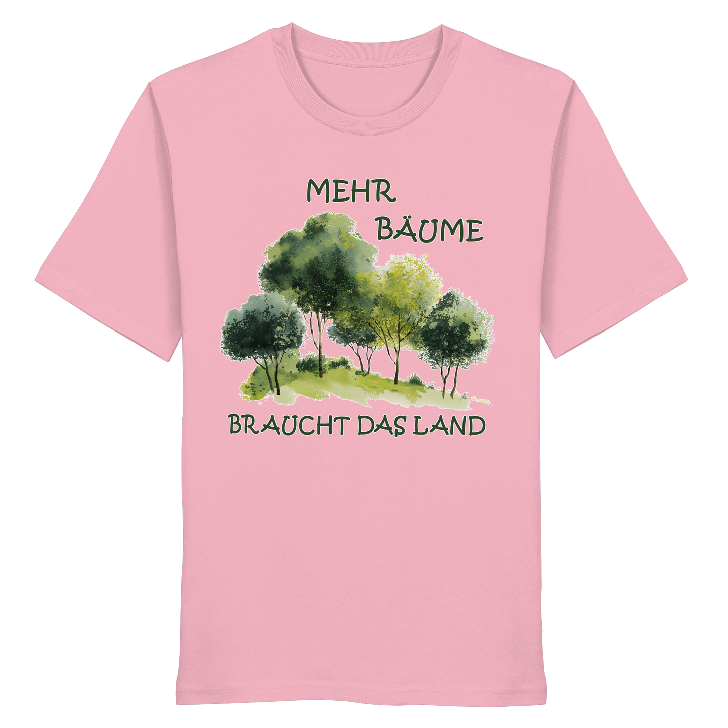 vegwear "mehr Bäume braucht das Land" - unisex Bio T-Shirt, vegan, fair, nachhaltig