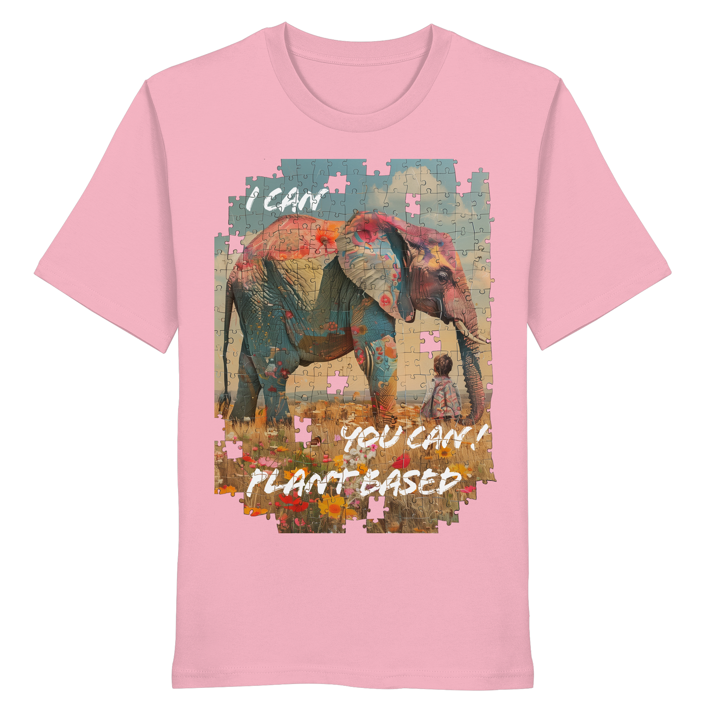 vegwear "I can you can"- unisex T-Shirt, bio, vegan