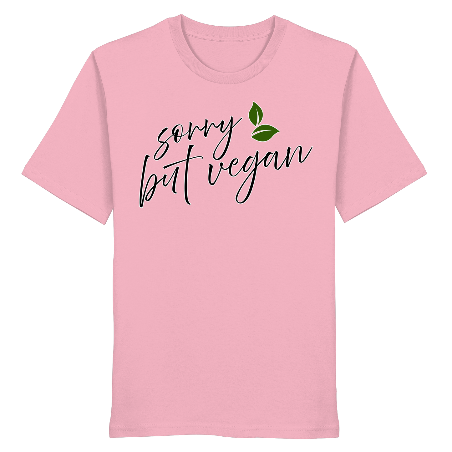vegwear "sorry but vegan" - unisex T-shirt, organic, vegan, sustainable