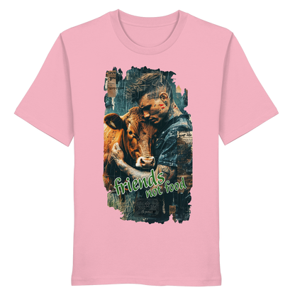 vegwear "friends not food" - unisex T-Shirt, vegan, fair, cool