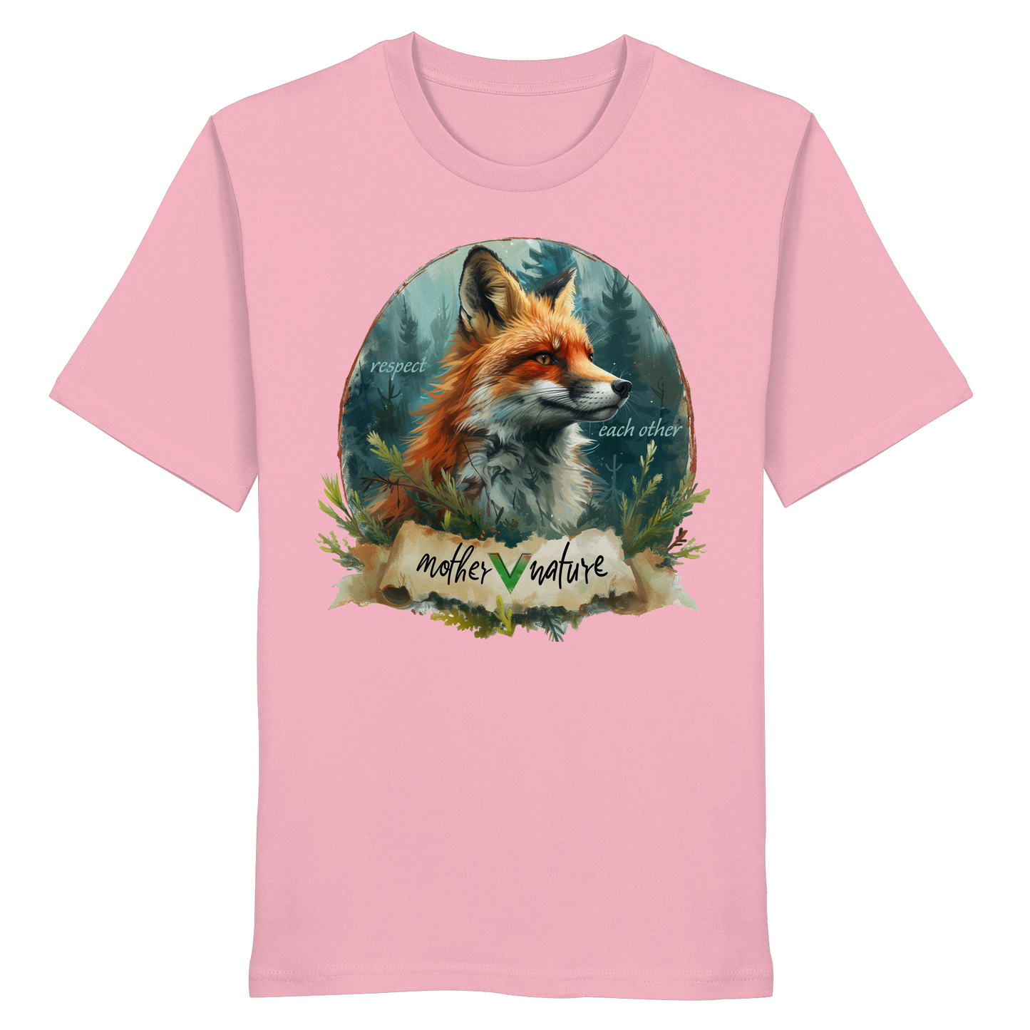 vegwear "respect each other" - unisex T-Shirt, vegan, bio