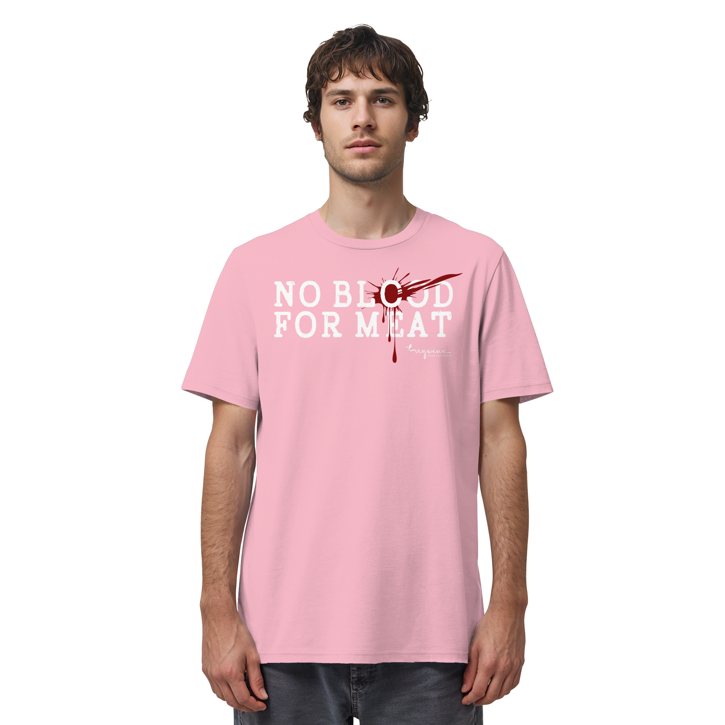 vegwear "no blood for meat" - unisex Bio T-Shirt