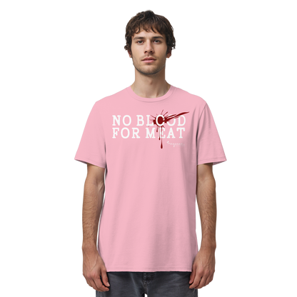 vegwear "no blood for meat" - unisex Bio T-Shirt