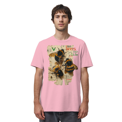 vegwear "no bees, no life" - unisex Bio T-Shirt, vegan fair