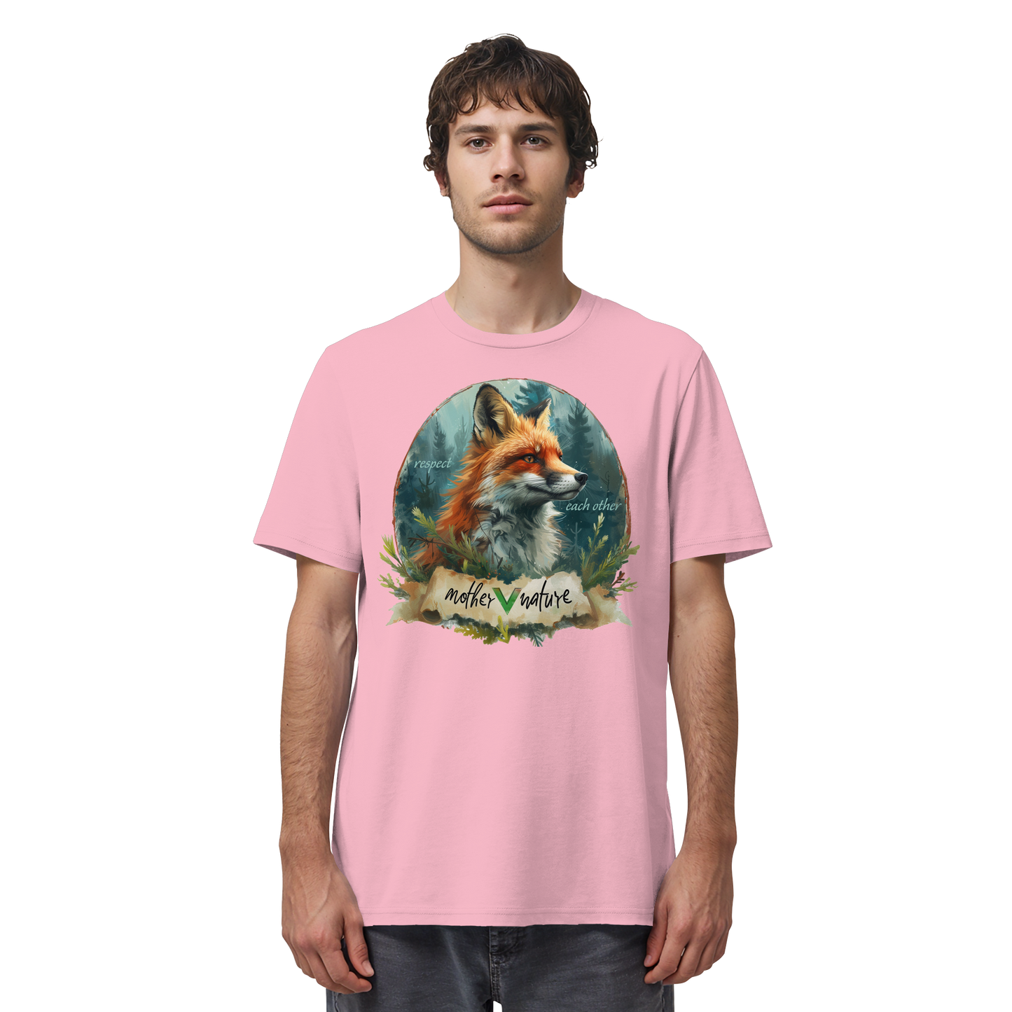 vegwear "respect each other" - unisex T-Shirt, vegan, bio