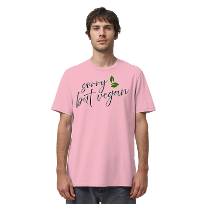 vegwear "sorry but vegan" - unisex T-shirt, organic, vegan, sustainable