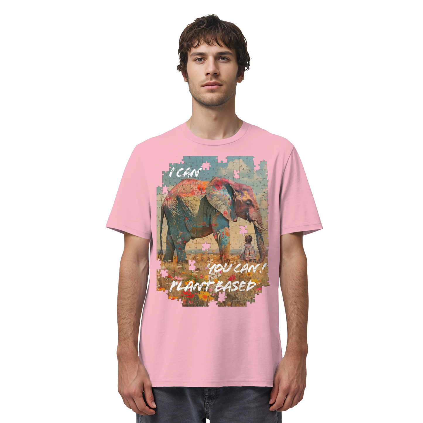 vegwear "I can you can"- unisex T-Shirt, bio, vegan