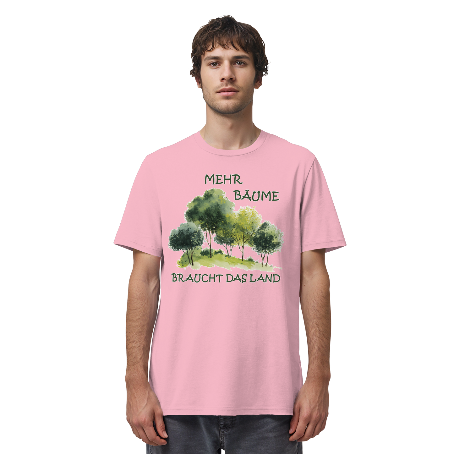 vegwear "mehr Bäume braucht das Land" - unisex Bio T-Shirt, vegan, fair, nachhaltig