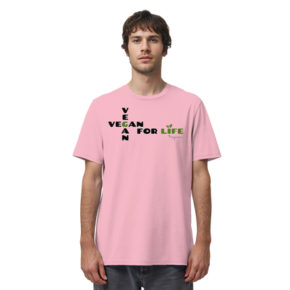 vegwear "vegan for life" - unisex T-Shirt bio vegan fair